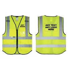 Индивидуальный зальцманн 3м мульти-карман Рабочий жилет с одним цветом на заказ отпечаток