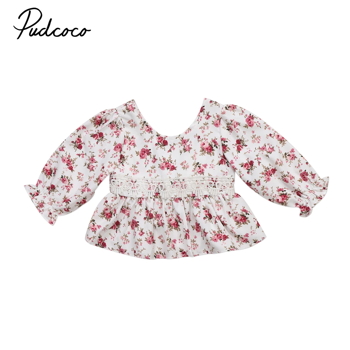 Bayi Perempuan Floral Boho Renda T Shirt Anak Anak Yang Baru Lahir Lengan Panjang Crop Tops T Shirt Shirts Untuk 0 4yrs Kids Long Sleeve Kids Long Sleeve Shirtlong Sleeve Baby Shirt Aliexpress