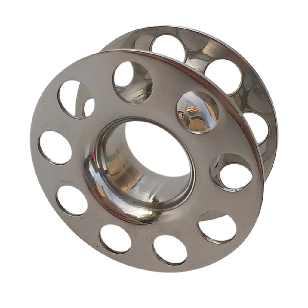  Stainless Steel Scuba Dive Finger Reel Diving Guide Line Spool Scuba Dive Finger Spool Dive Reel for Scuba Diving
