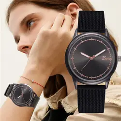 Лучшие продажи женские наручные часы женские часы с циферблатом наручные часы минимализм силиконовый ремешок темперамент часы платье Montre