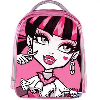 

Mini Cartoon Monster Princess Print Shoulder Bookbag Small Babys Designer Mochila Kindergarten Satchel School Bag Set