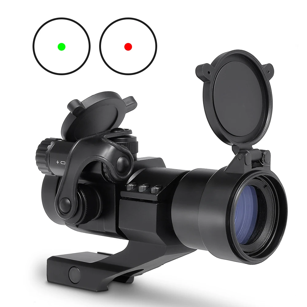 

Red Green Dot Riflescope Sight Scope Telescope Monocular Cantilever Mount Hunting Shooting Scope Red Dot Sight 22MM Rail Mount