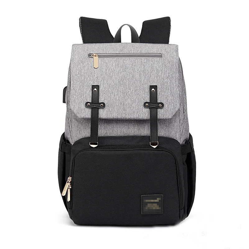 

Upgraded version High-capacity travel waterproof Mummy Bag Mother infant package Multi-function Both shoulders