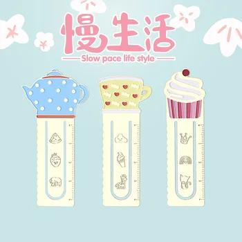 

1pcs Slow life cute literary exquisite handwritten tick bookmarks Beautiful beautiful gold-plated fresh minimalist bookmarks