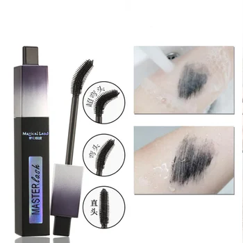 

Mascara 3D Wide-angle rotate head black New products Wide-angle Lasting thick waterproof slender Curling up eye makeup