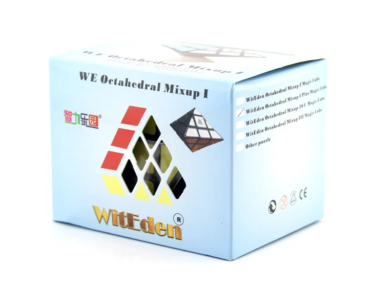 Оригинальный высококачественный WitEden Mixup Octahedron V1 плюс волшебный куб головоломка Neo speed Рождественский подарок идеи детские игрушки для