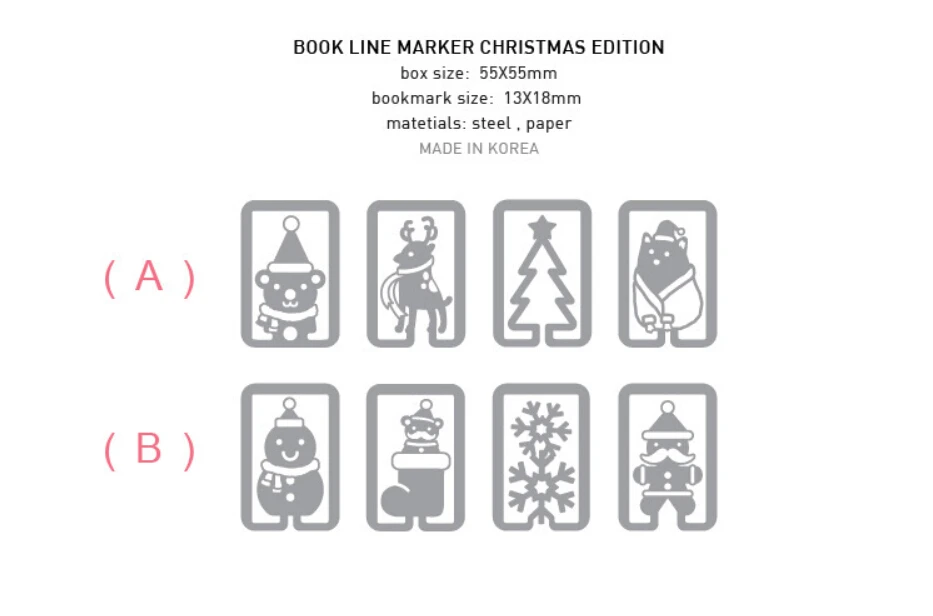 bookmark size