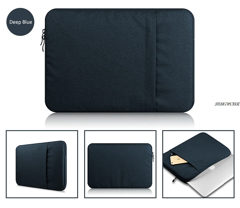 Нейлон ноутбук тетрадь сумка чехол для MacBook Air Retina Pro 11 13 12 15 A1989 A1932 унисекс гильзы Xiaomi Air 13,3
