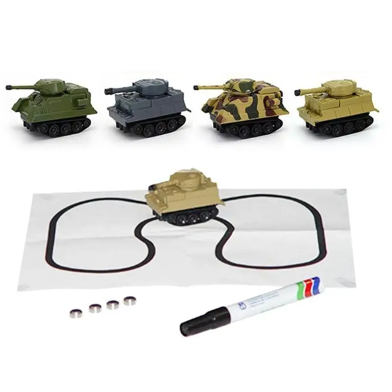 

Inductive Tank Toy Automatic Novelty Follow-Line You Draw Car(Random Style)