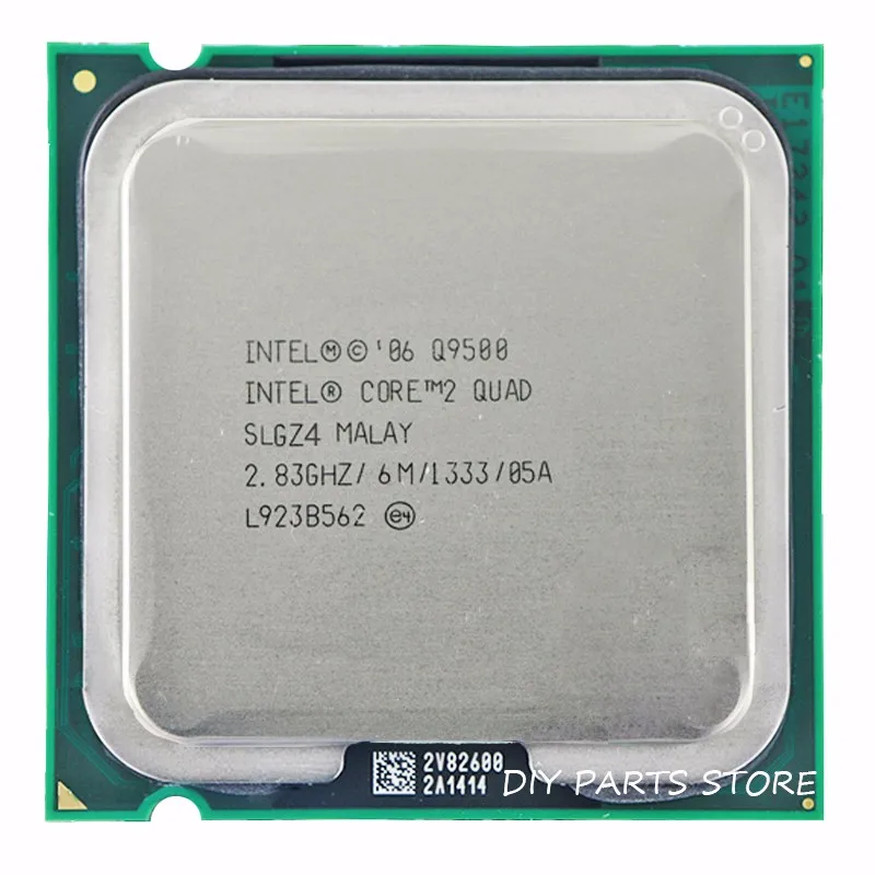 mobile processor list INTEL Core 2 Quad  Q9500 Socket LGA 775 CPU Processor 2.8Ghz/6M /1333GHz most powerful cpu