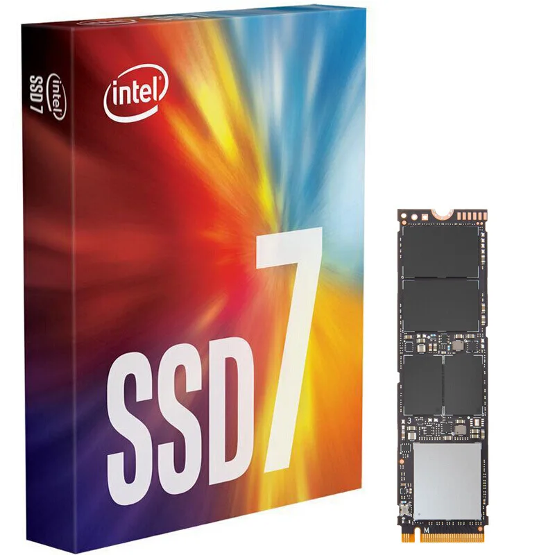 Achat Intel SSD 760 P Série 126 GB 256 GB NVME ssd m.2 2280 Solide state drive pour ordinateur portable