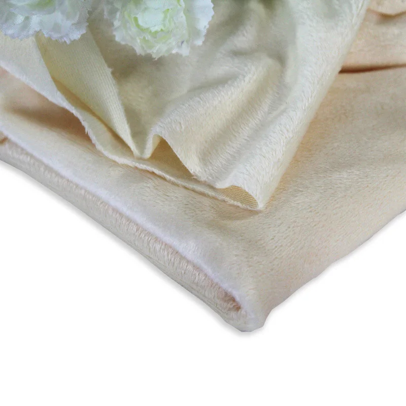 50 см* 160 см короткий плюшевый Кристалл супер мягкая плюшевая ткань для шитья ручной работы Домашний текстиль ткань для игрушек плюшевая ткань - Цвет: 7