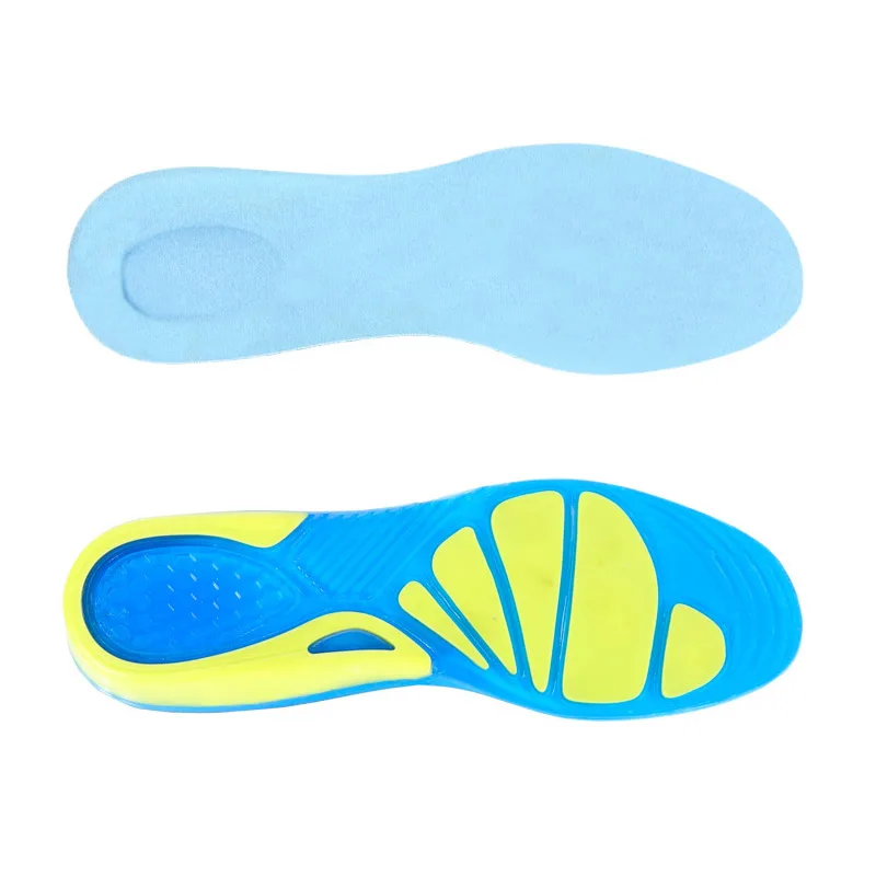 1 пара Силиконовые Стельки спортивные стельки для обуви арки ортопедические стельки для ухода за ногами для подошвенный фасциит пяточная