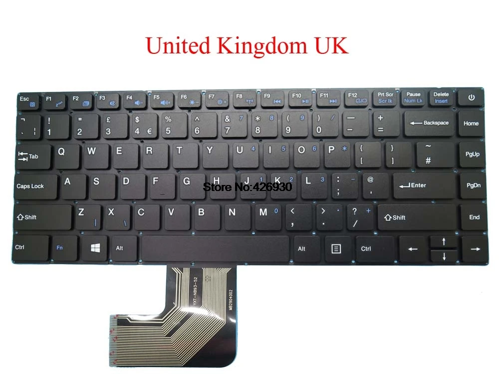 Ноутбук US RU FR KR UK Клавиатура для Prestigio для Smartbook 133S PSB133S01 Россия Английский Франция корейский Великобритания Новинка