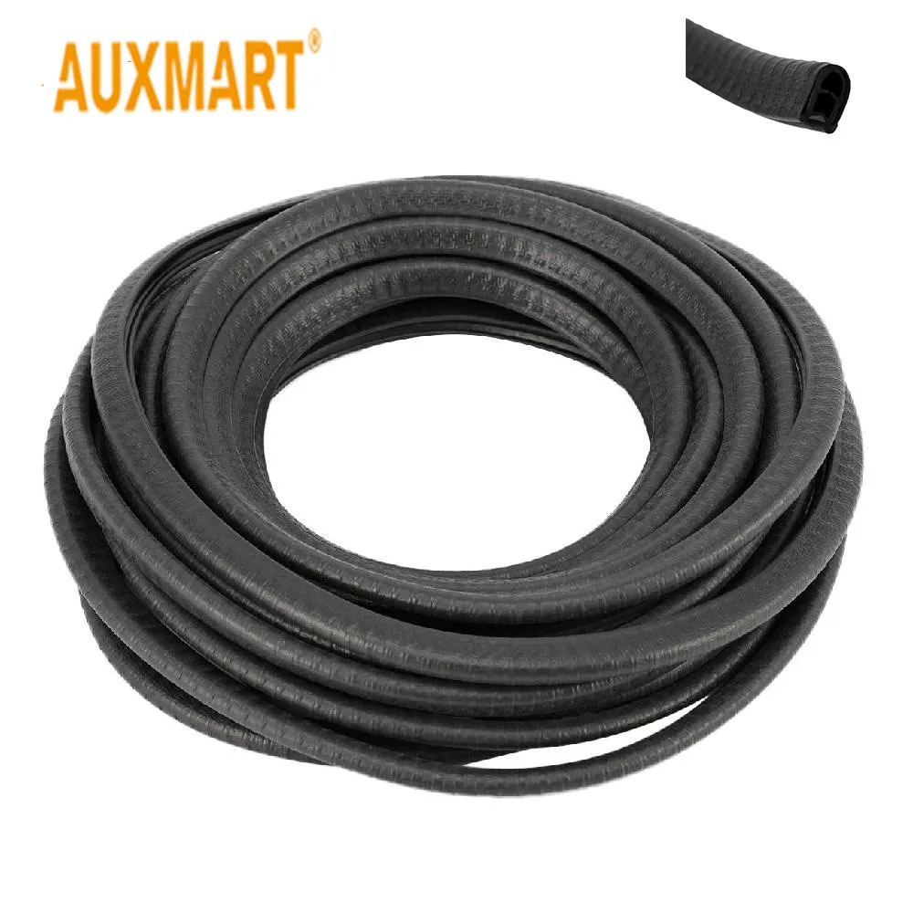 

Auxmart 8M Universal Car Anti Collision Door Edge Scratch Protector Strip Sealing Guard Trim Automobile Door Stickers Decoration