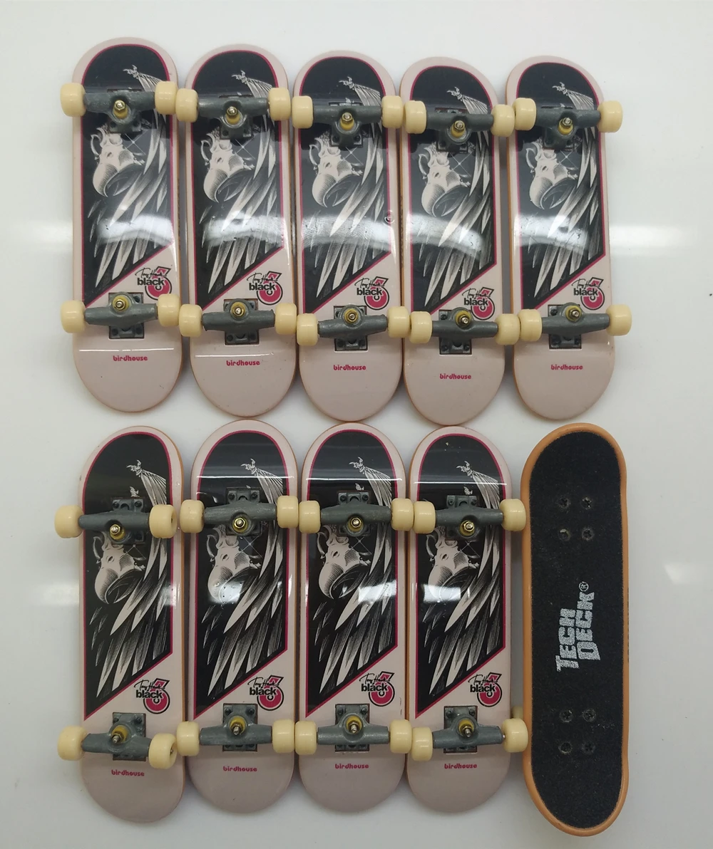 10 шт. Tech Deck 96 мм Fingerborad Скейтборд Черный 6 V94K|Мини скейтборды и байки| |