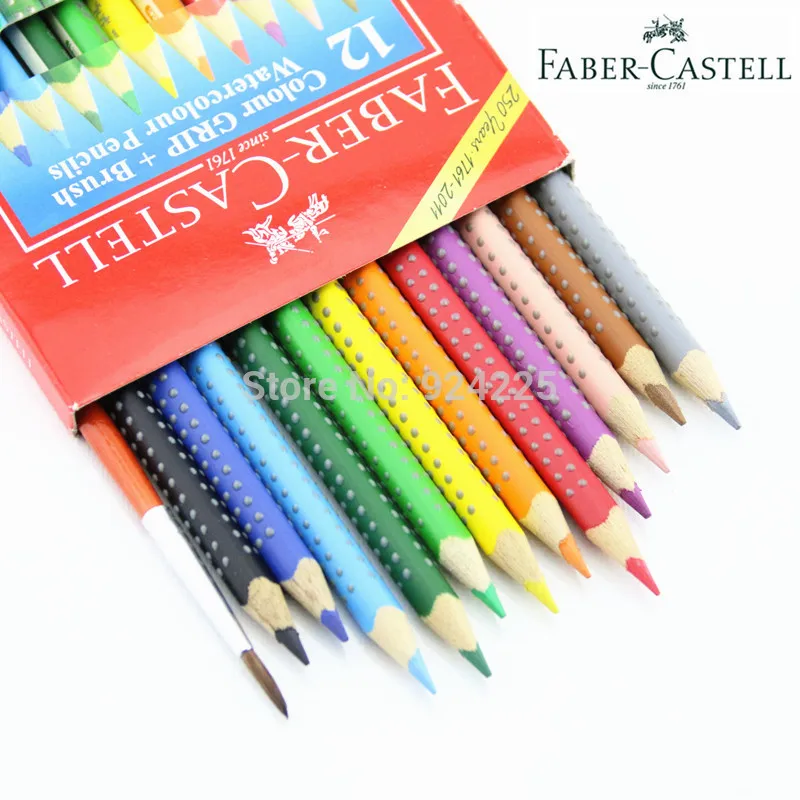 Hot !Indonesia's imports of Faber Castell 12 color dot matrix soluble