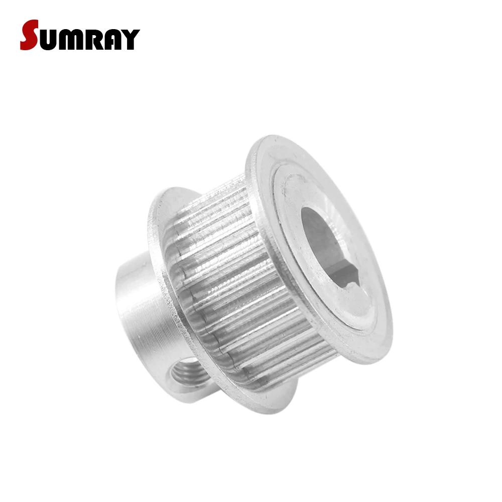 Aluminium Keyway Timing Pulley Aluminium Pulley Wheel 3m 25t Timing