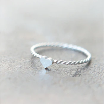 

Fashion For Cheap Wedding Twist Heart Rings -color rings for women