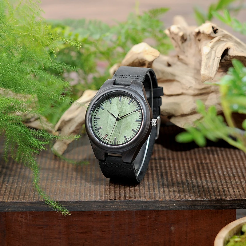 BOBO BIRD Men's Woooden Watches Fashion Japan Move' Quartz Watch Male Wristwatches relogio masculino relojes C-F03 DROP SHIPPING
