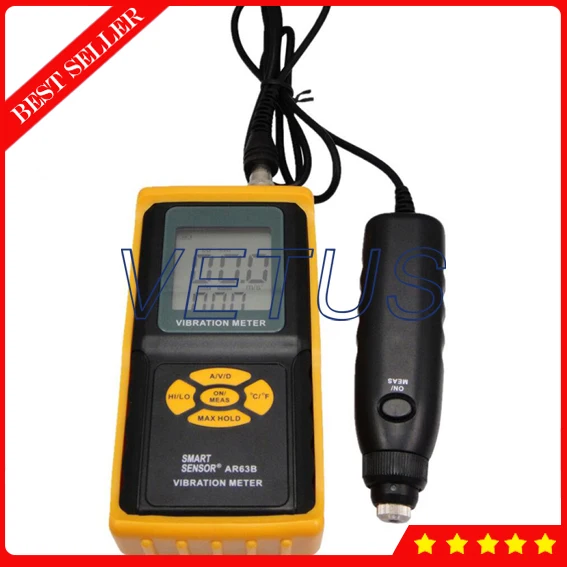 

AR63B Digital Precision Vibration Analyzer Vibrometer Gauge