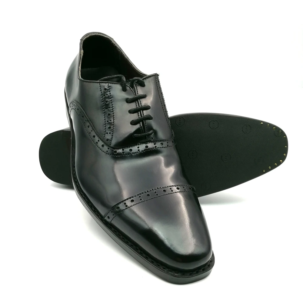 Genuino Mano Goodyear De A Desgaste Hombres Hecho Negro Oxford Zapatos Nuevo La Cuero Vestir Encargo Welted Boda Formales wqAzBnx