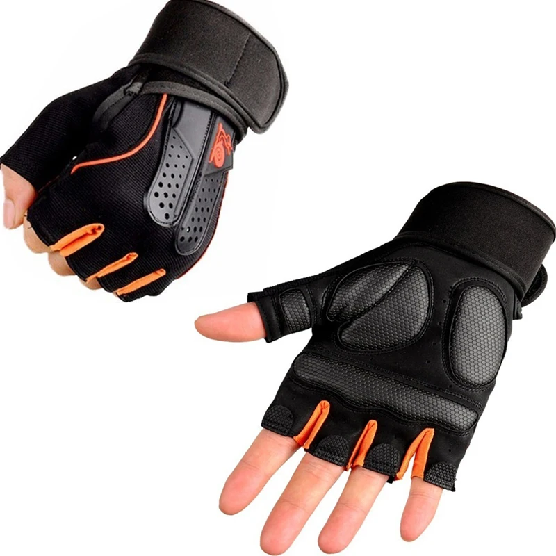 Tactical Sports Gloves Fitness Weight Lifting Gym Gloves Training Body Building Workout Wrist Wrap Men Women Exercise Equipment