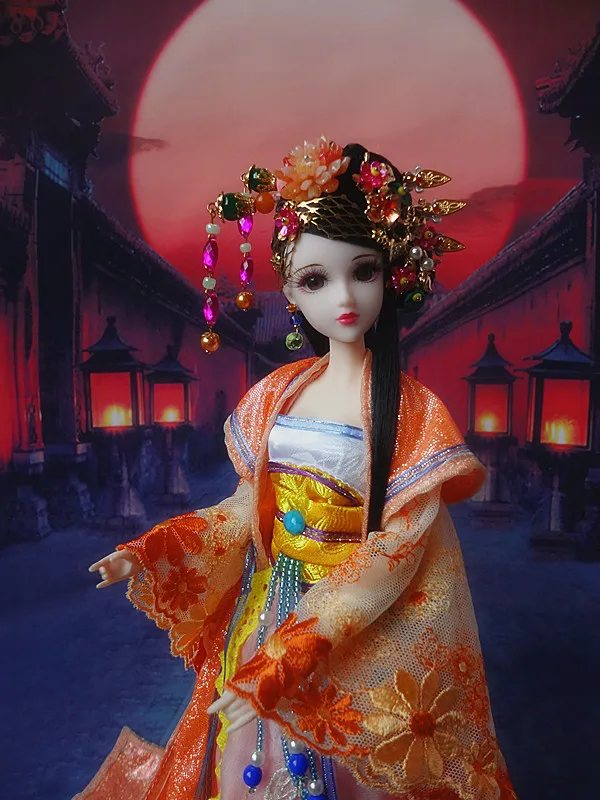 1/6 32 см традиционная Китайская древняя красота Diao Chan кукла китайская девочка куклы как BJD кукла 12 шарнир тело с подставкой подарки