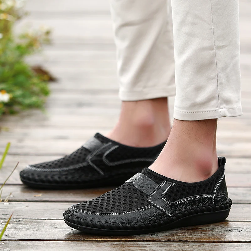 Kaaum Summer Men's Breathable Mesh Shoes