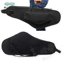 Прочный пенопластовый альт саксофон Саксофон Gig Bag нейлоновый саксофон легкий Чехол черный