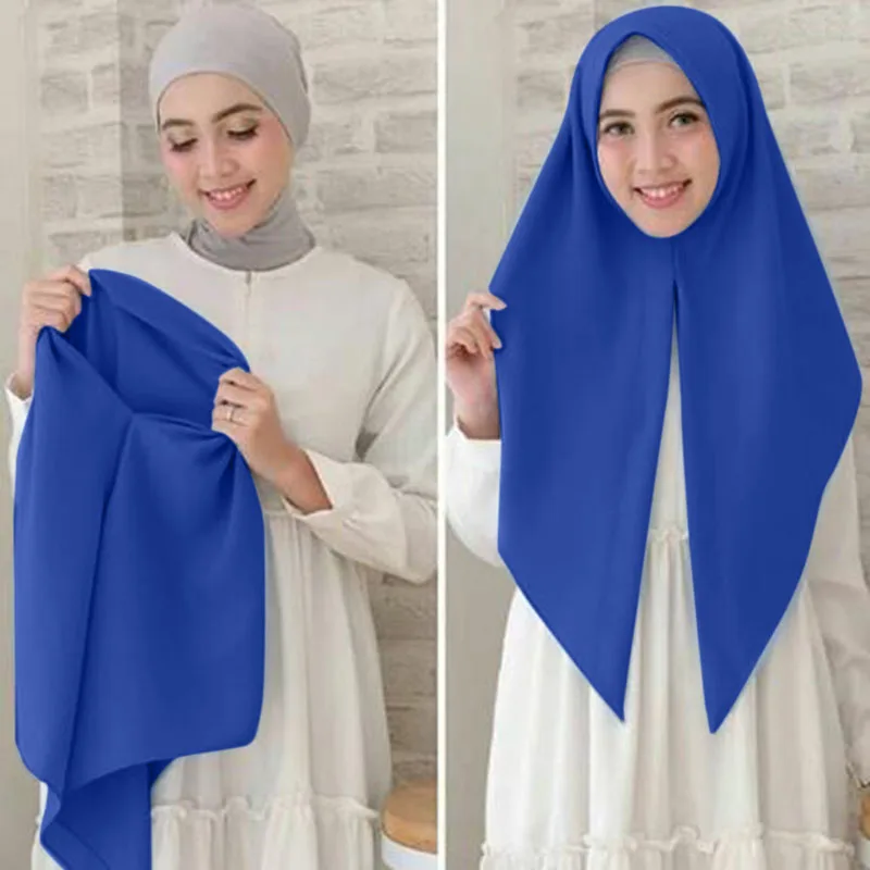 Kanzia Khimar Instant Hijab One Piece Pinless Slip On Scarf Muslim