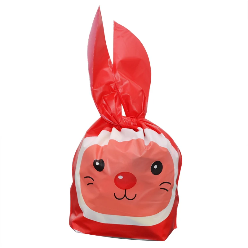 25 шт./лот длинные заячьи кроличьи уши пакеты для печенья конфеты упаковочный пакет для печенья свадебные конфеты подарочные сумки День рождения Пасха вечерние принадлежности - Цвет: B04