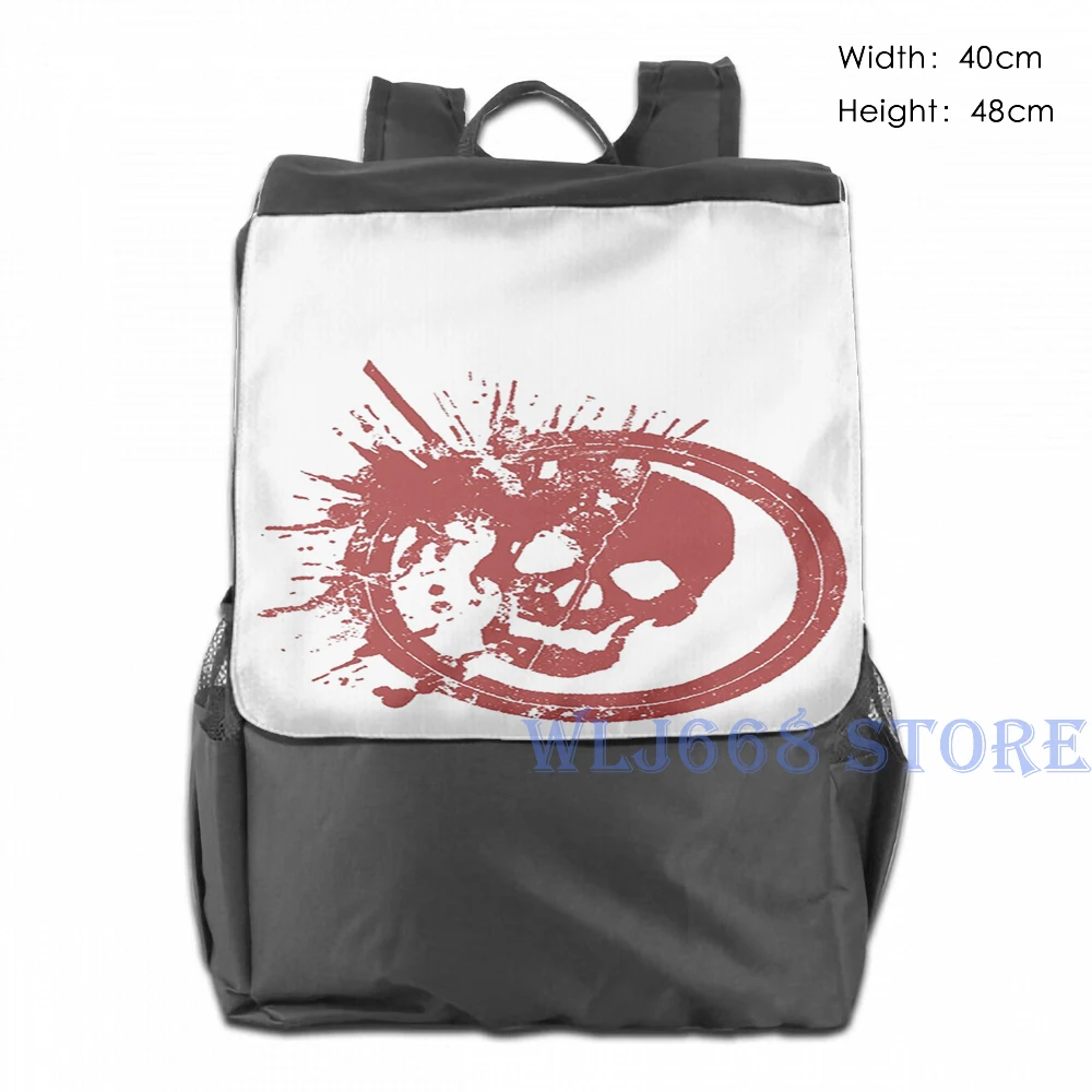 Забавные Наплечные сумки с графическим принтом для женщин Leon Kuwata Skull рюкзак на