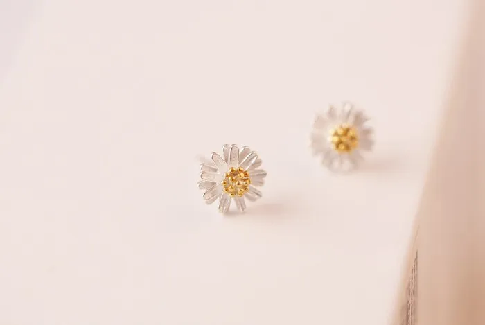 daisy fresh flower earrings (17)