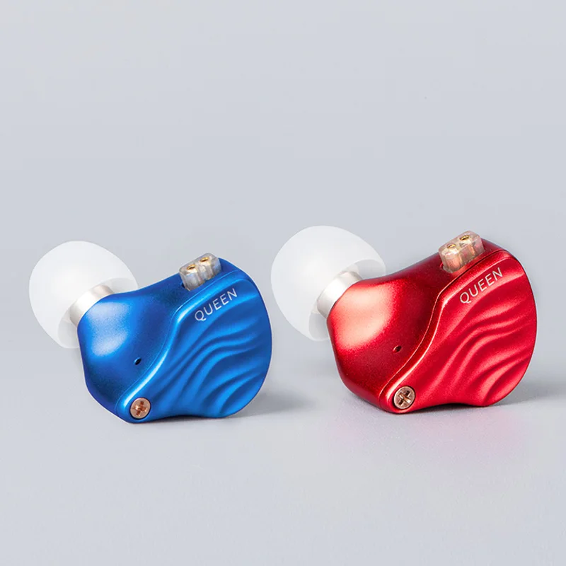 Наушники вкладыши TFZ QUEEN HIFI с монитором динамические наушники IEM со съемными