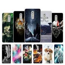 Роскошный силиконовый чехол 5,5 дюйма для lenovo K6 Note, мягкие ТПУ чехлы для телефонов, милый дизайн, задняя защита для K6 Note/K53 A48, чехлы