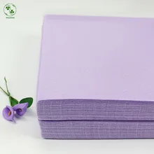 Войлочная ткань 30X30 см светло-фиолетовый нетканый чистый цвет куски полотна в упаковке DIY принадлежности для детского сада узор для материал для изготовления кукол