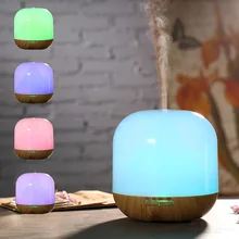 THANKSHARE 300 мл Арома диффузор зерна диффузор светодиодный свет авто Стоп очиститель воздуха туман ароматерапия увлажнитель воздуха для дома спа