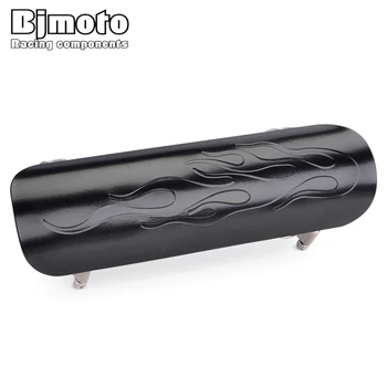 

BJMOTO Motorcycle Exhaust Muffler Protector Heat Shield Cover Guard Anti-scalding Cover For Harley Yamaha Kawasaki