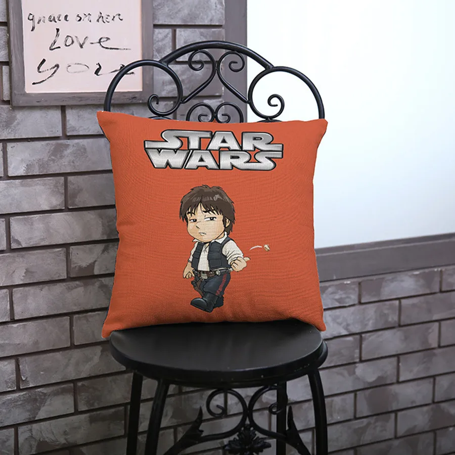 حرب النجوم نمط رمي الوسائد الأسود المحارب يودا سلسلة القطن الكتان وسادة مكتب أريكة ديكور المنزل الخلفي المخدة حرب النجوم نمط رمي الوسائد الأسود المحارب يودا سلسلة القطن الكتان وسادة مكتب أريكة ديكور المنزل الخلفي المخدة