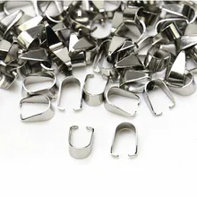 100 шт. крючок из нержавеющей стали, подвесные застежки, зажимные зажимы, подвески, разъемы для ювелирных аксессуаров