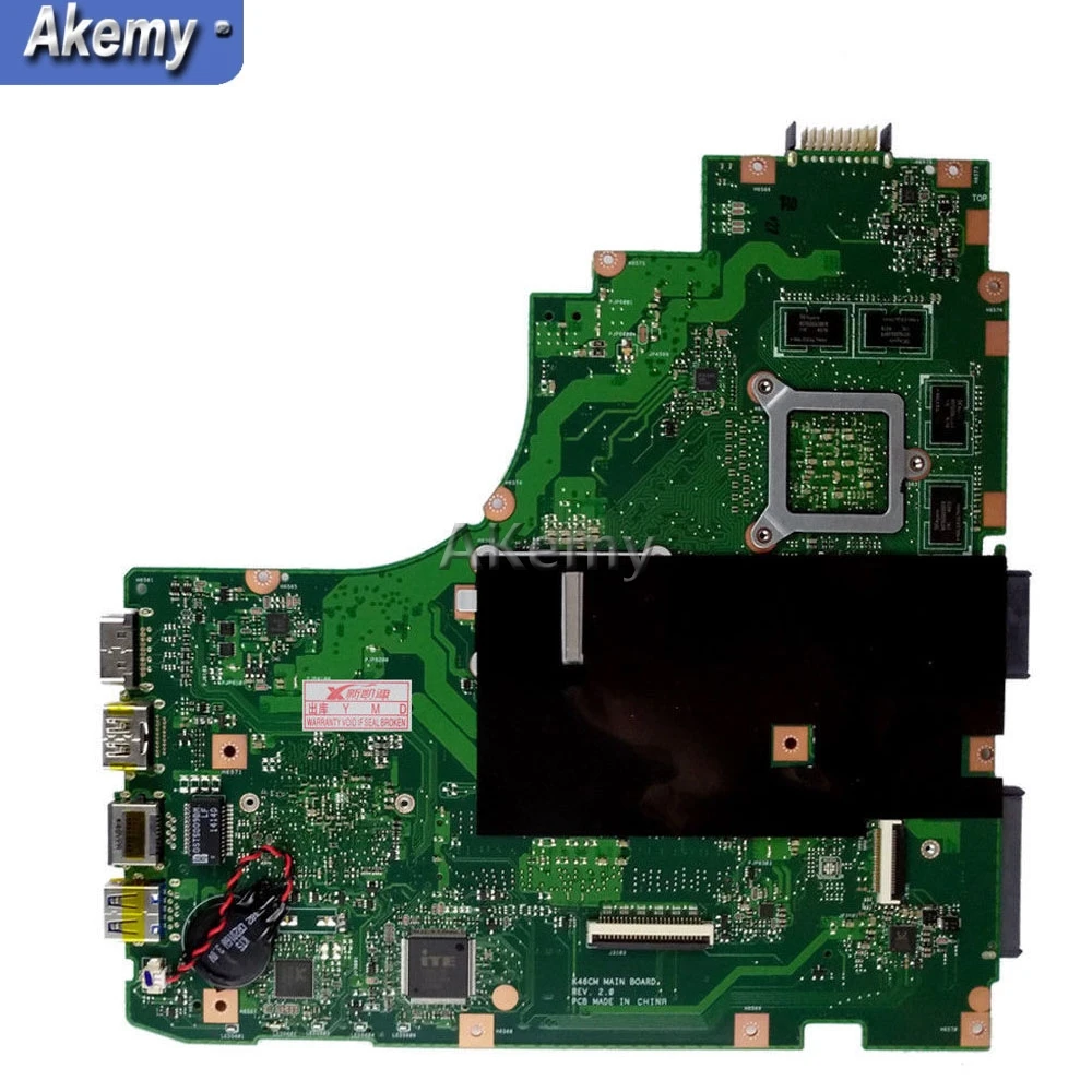 AK K46CB/K46CM محمول اللوحة الأم ل ASUS K46CB K46CM K46C K46 اختبار اللوحة الأصلية I7-3537U GT740M