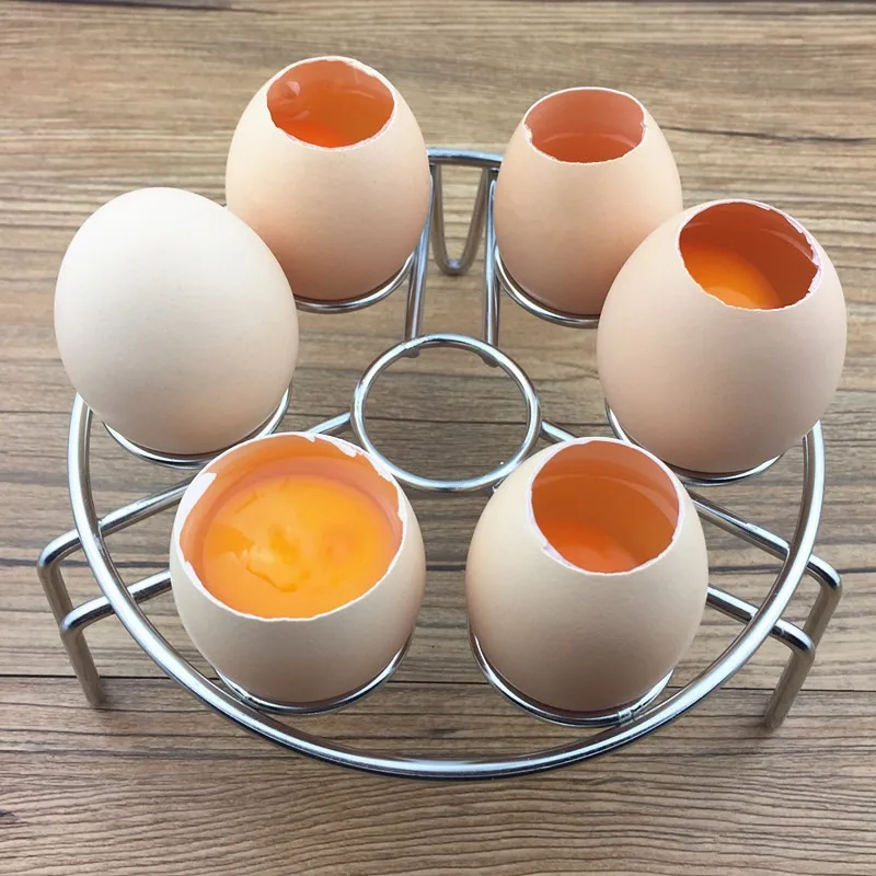 

304 Stainless Steel Egg Tray Steamed Egg Boiled Creative Oven Egg Pudding