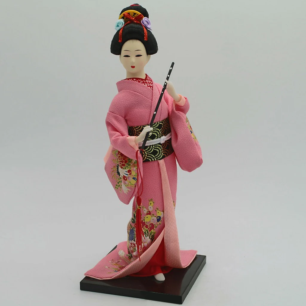 Японские куклы кимоно Geisha Girl кукла украшение для дома коллекция искусства