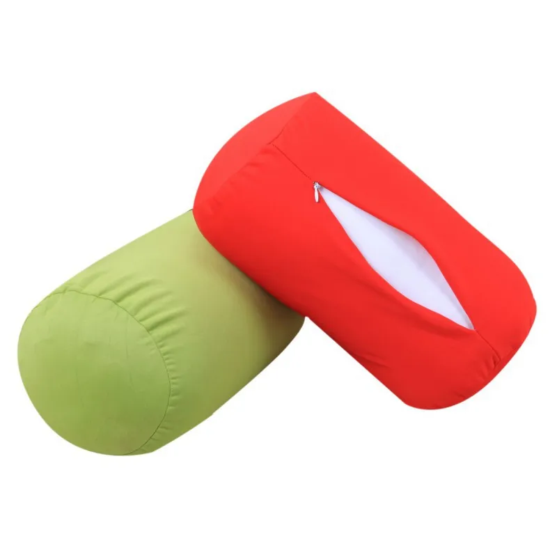 Pillow for Pregnant Children Solid Color Soft Pillows Filled Styrofoam