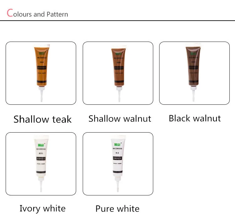 Мебель Ремонт покрытие цветная паста деревянный пол отверстие ремонт царапин шпатлевка паста краска 1553 для двери стола и сундука