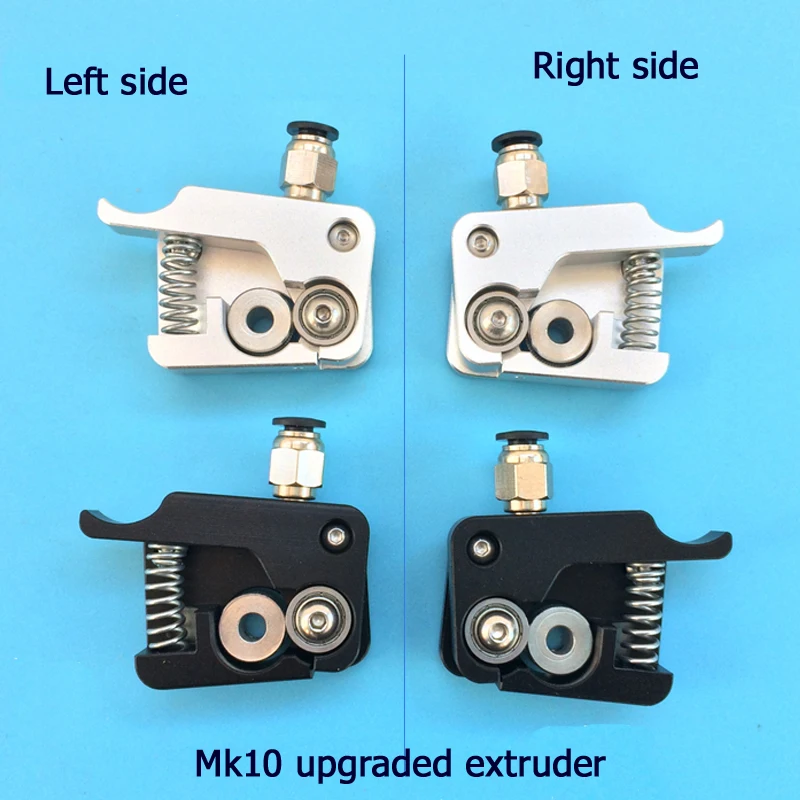 Upgraded Right MK10 3D Printer Extruder Feeder Full Metal Device for Makerbot Replicator 2 