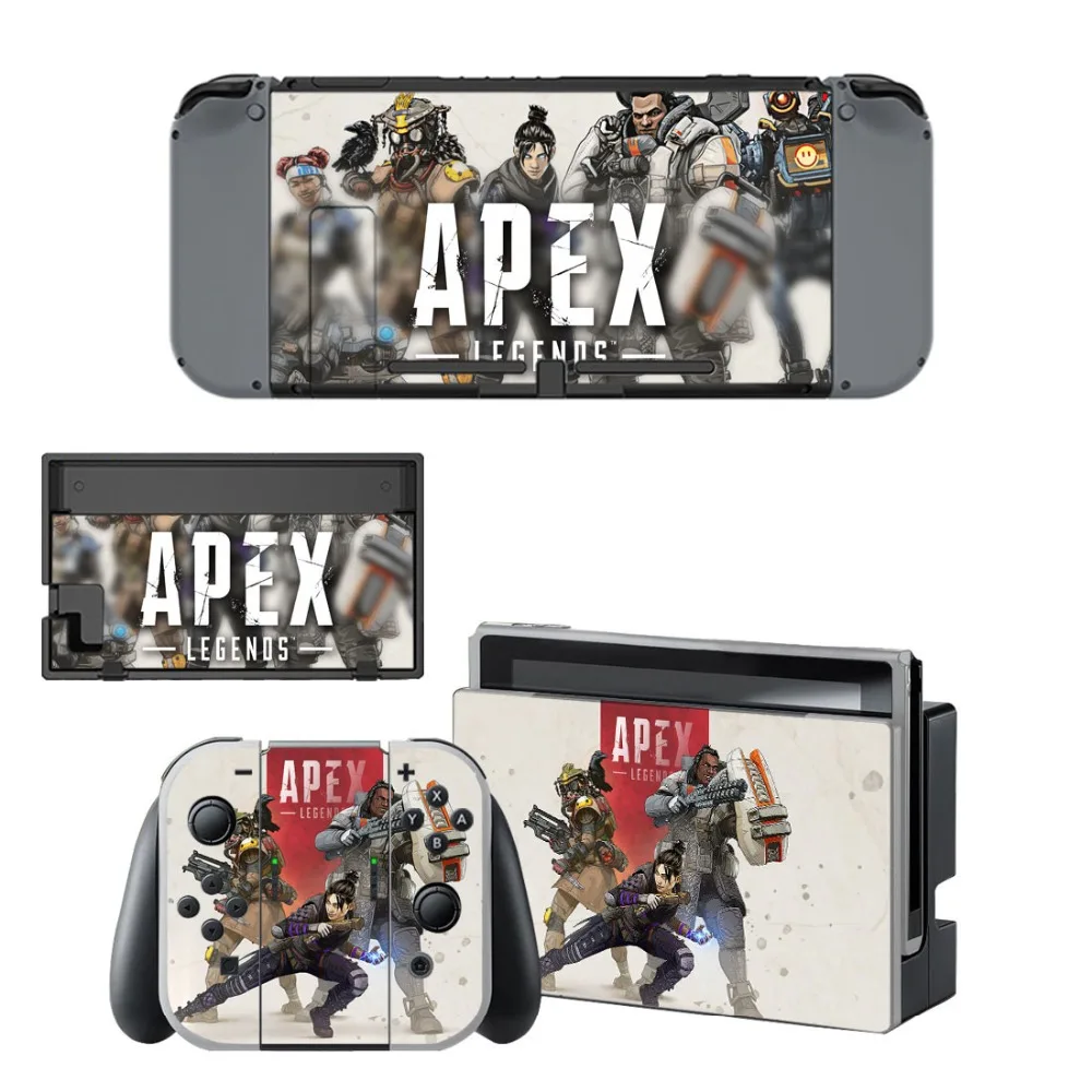 APEX Legends наклейка для кожи для nintendo Switch консоль и контроллер для NS Защитная пленка для кожи виниловая наклейка