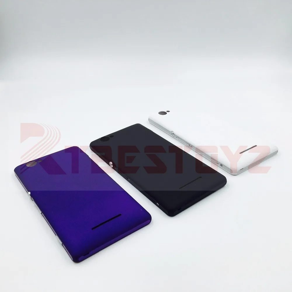 10 шт./лот Новая задняя крышка батарейного отсека для Sony Xperia M C1904 C1905 C2004 C2005 Крышка с
