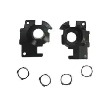 JEDX для iPhone 3g S 3g камера Стекло объектив с мета кольцо держатель+ Серебряное кольцо запасные части